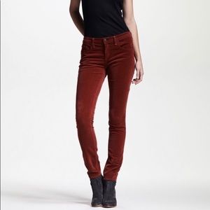 rag & bone corduroy clay skinny jean